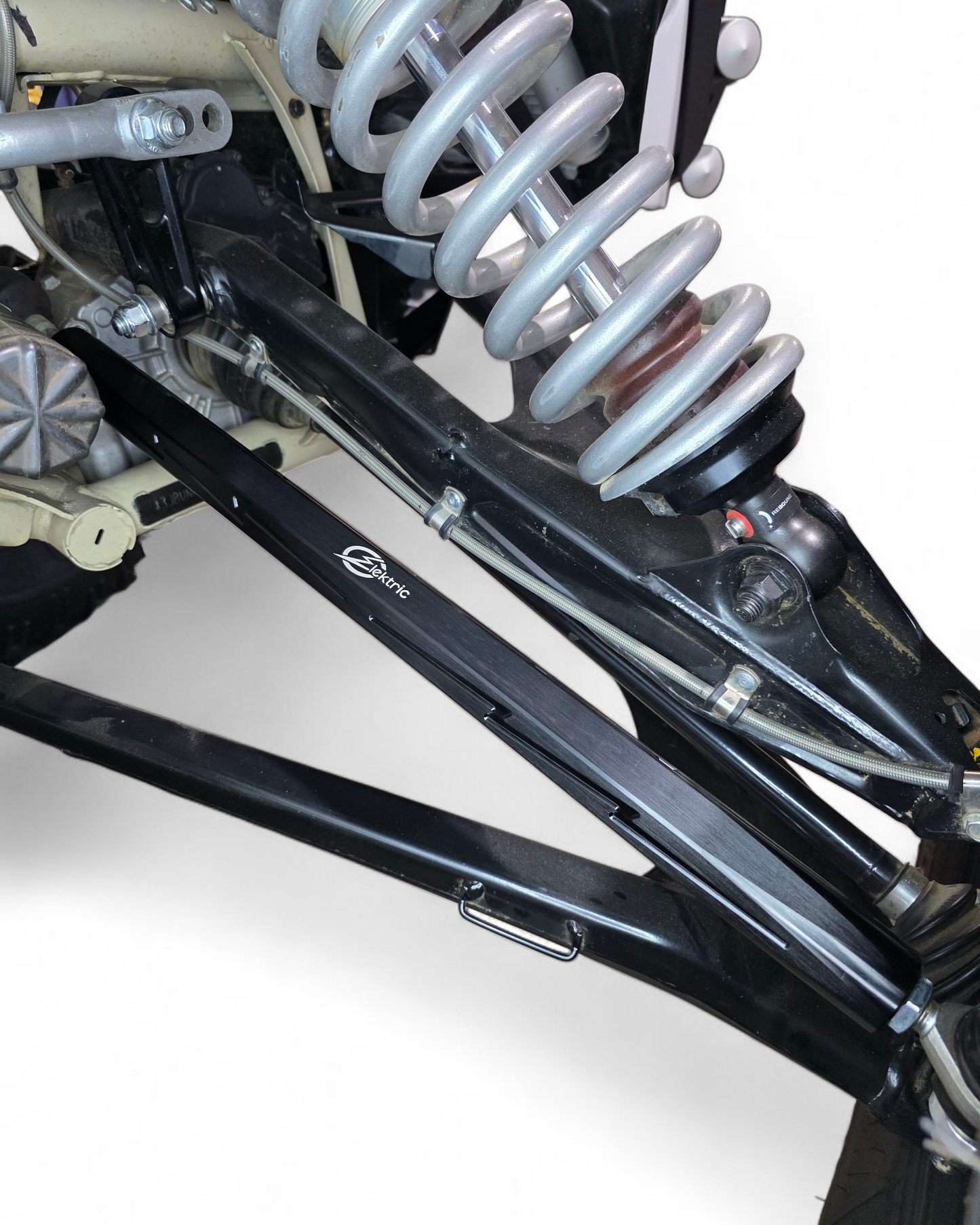 2017+ Can Am X3 Maverick Billet Tie Rods Anodized Clear (RS 72" Model Only)