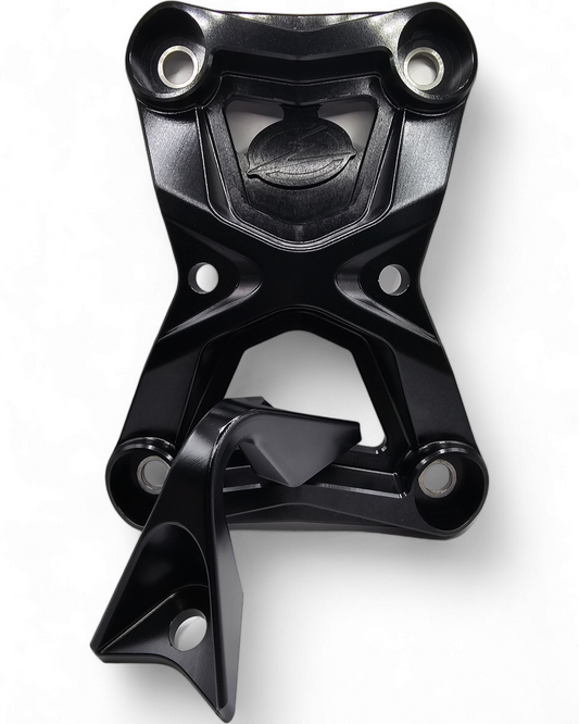 2022-2026 Polaris RZR Turbo R/Pro R Radius Rod Plate with Tow Hook Black