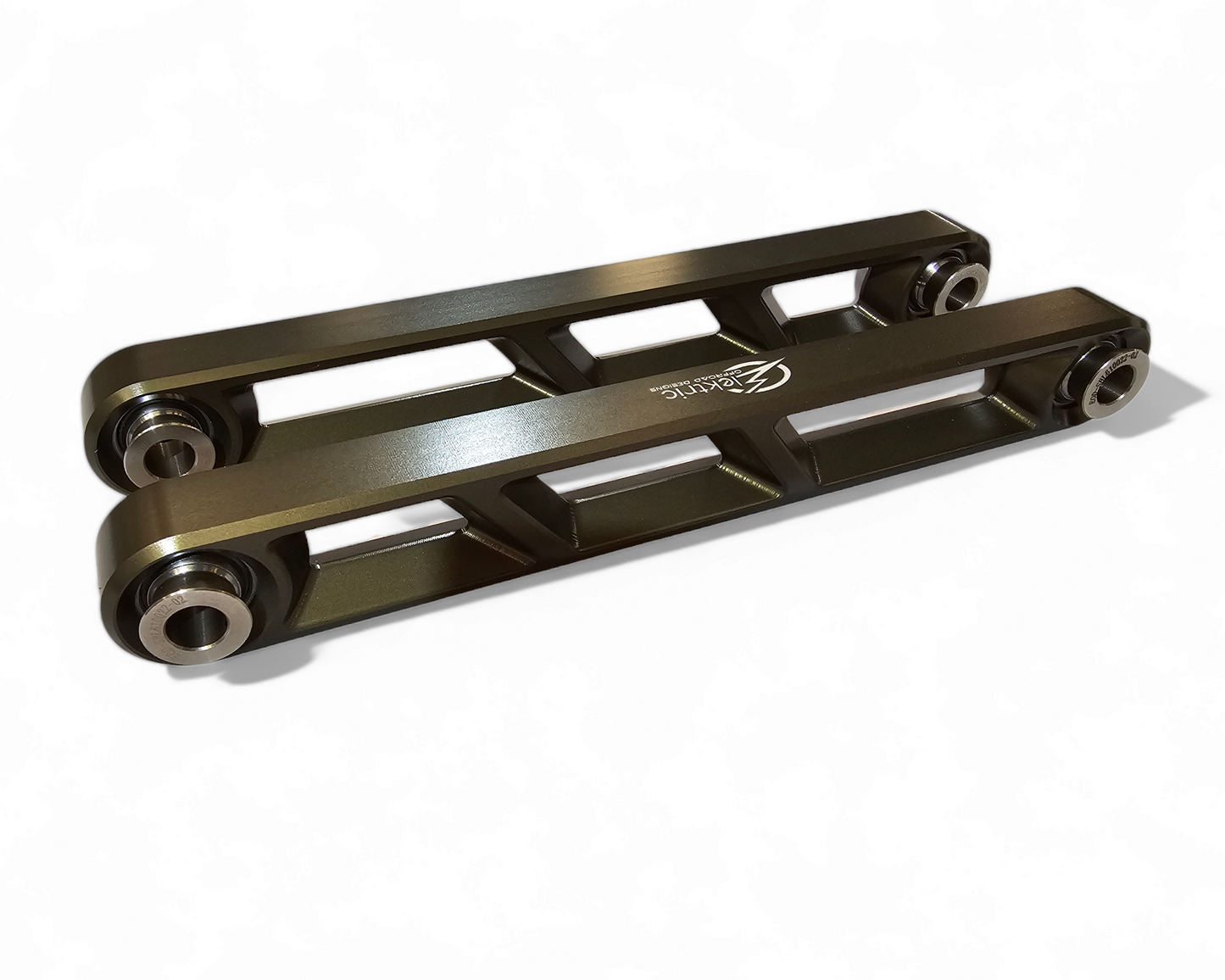2022 to Current Polaris RZR Turbo R Rear Sway bar Link in Gun Metal Finish