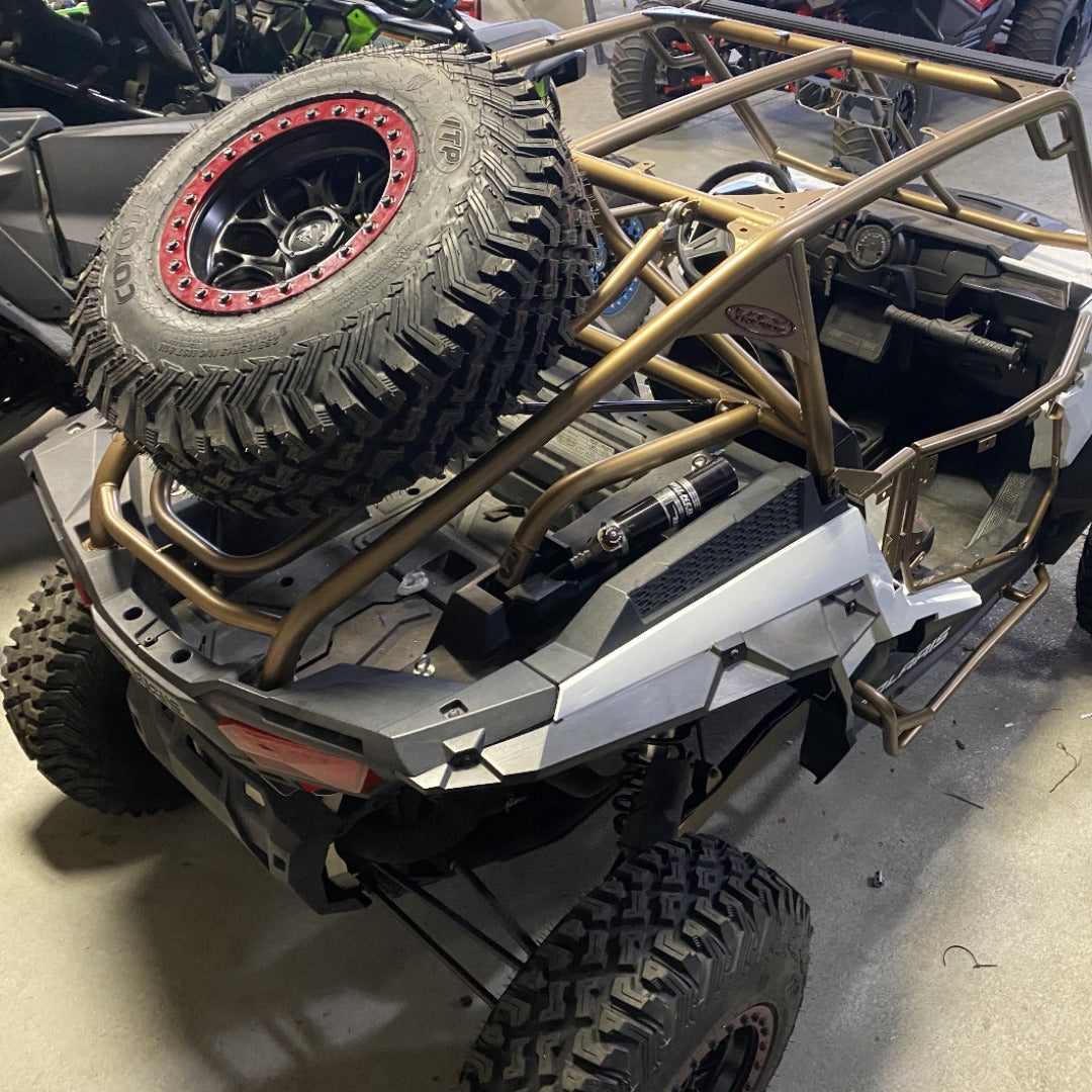 UTV Trendz Tire Carrier with Gas Struts