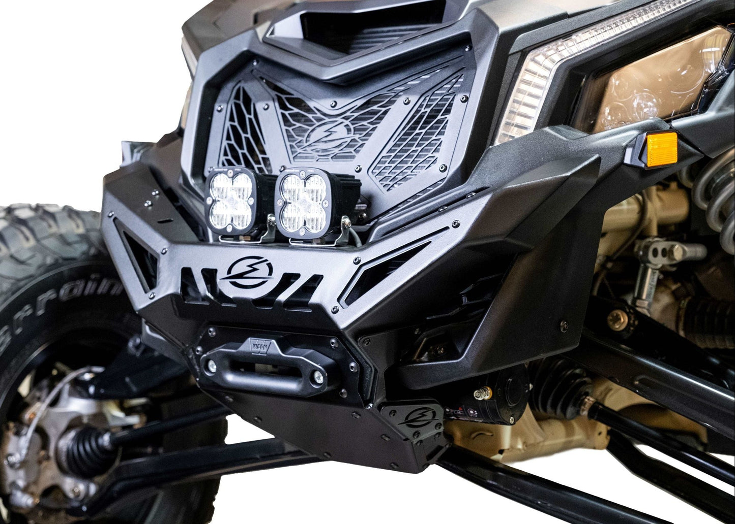 2017-2026 Can Am X3 Maverick Volt Series Winch Front Bumper