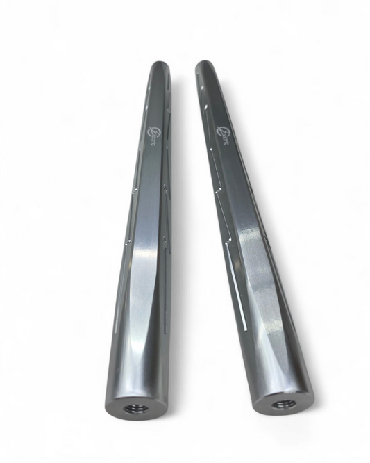 2017+ Can Am X3 Maverick Billet Tie Rods Anodized Clear (RS 72" Model Only)