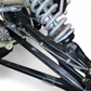 2017+ Can Am X3 Maverick Billet Tie Rods Anodized Black (RS 72" Model Only)