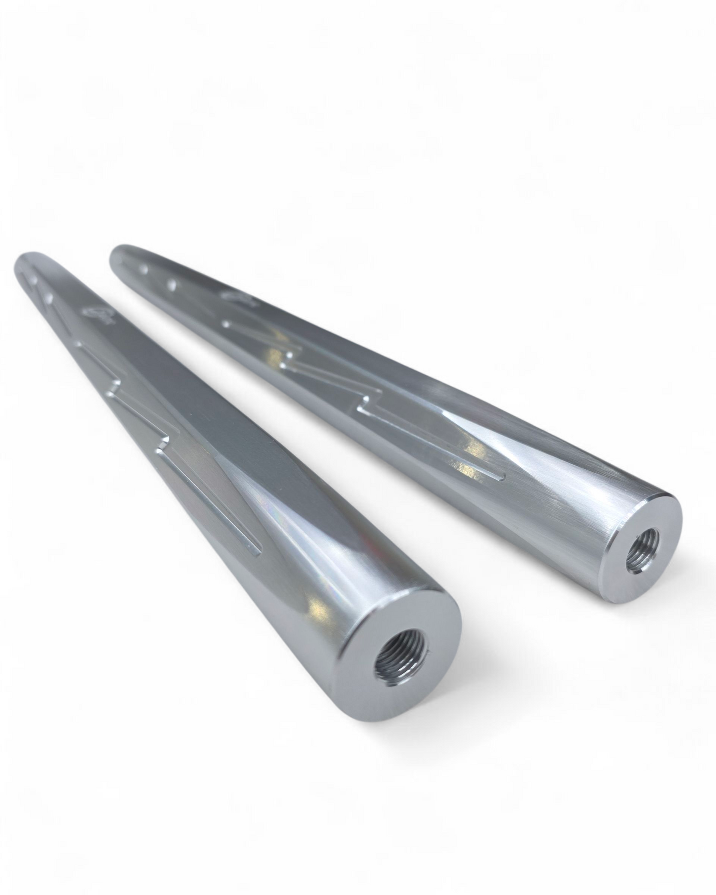 2017+ Can Am X3 Maverick Billet Tie Rods Anodized Clear (RS 72" Model Only)