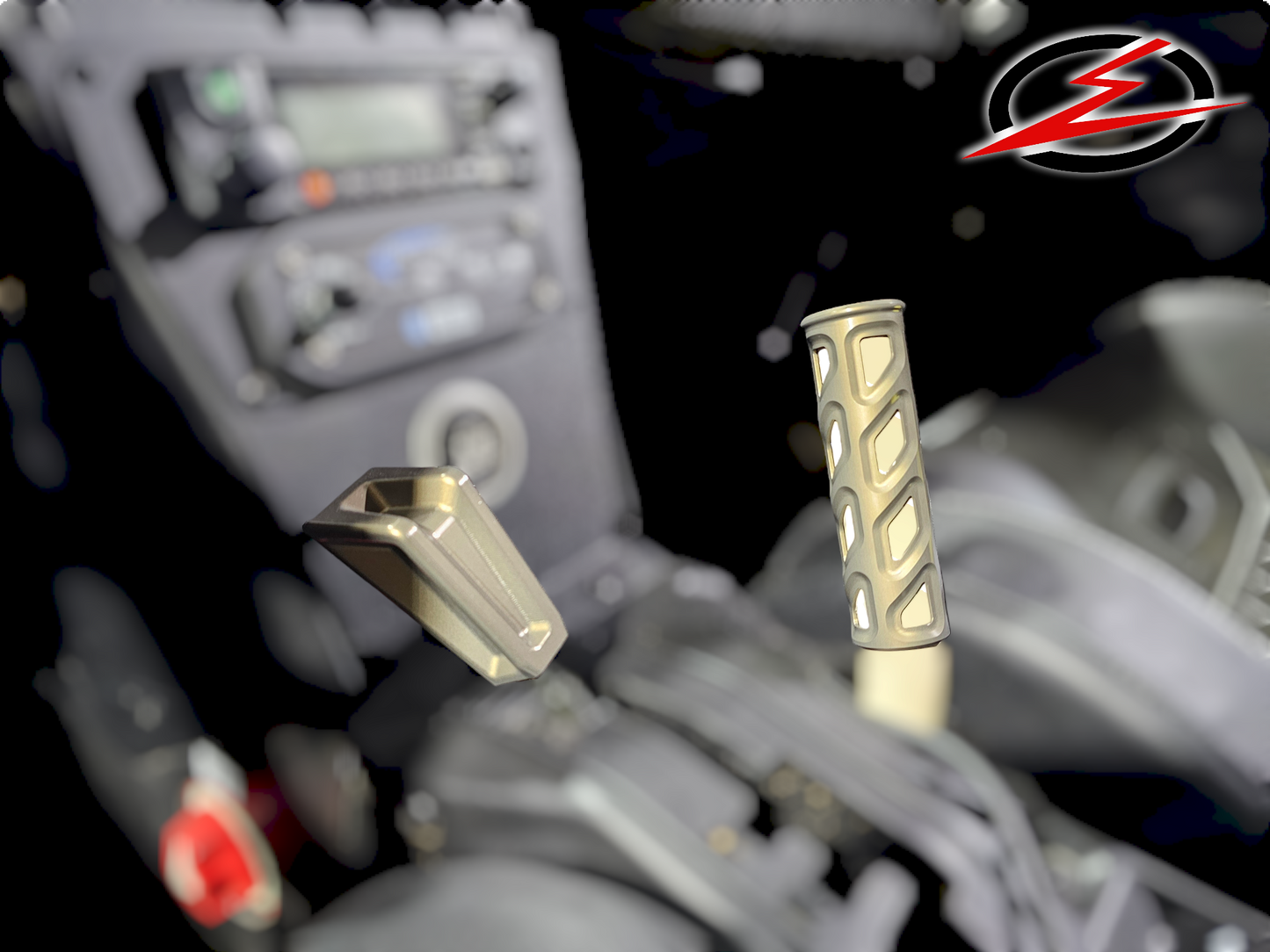 2017 to Current Can-Am X3 Maverick EOD Shift Knob Anodized Gun Metal Finish