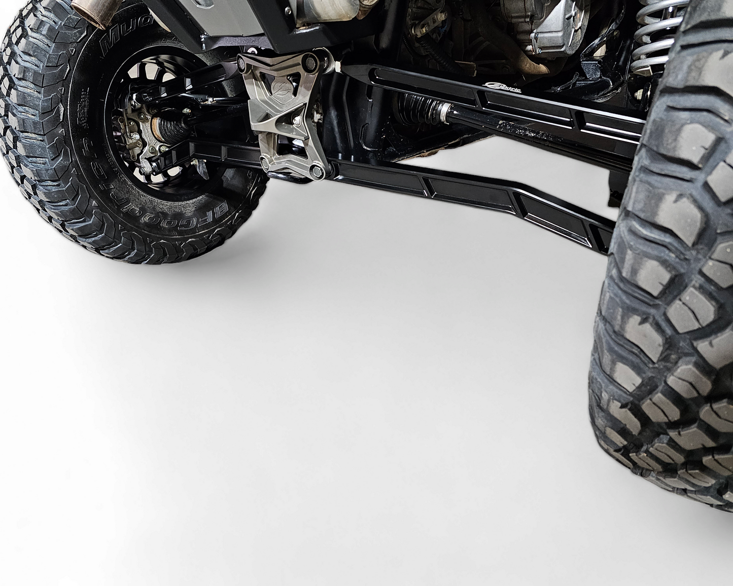 2020 to Current Polaris RZR Pro XP Radius Rods in Black Finish