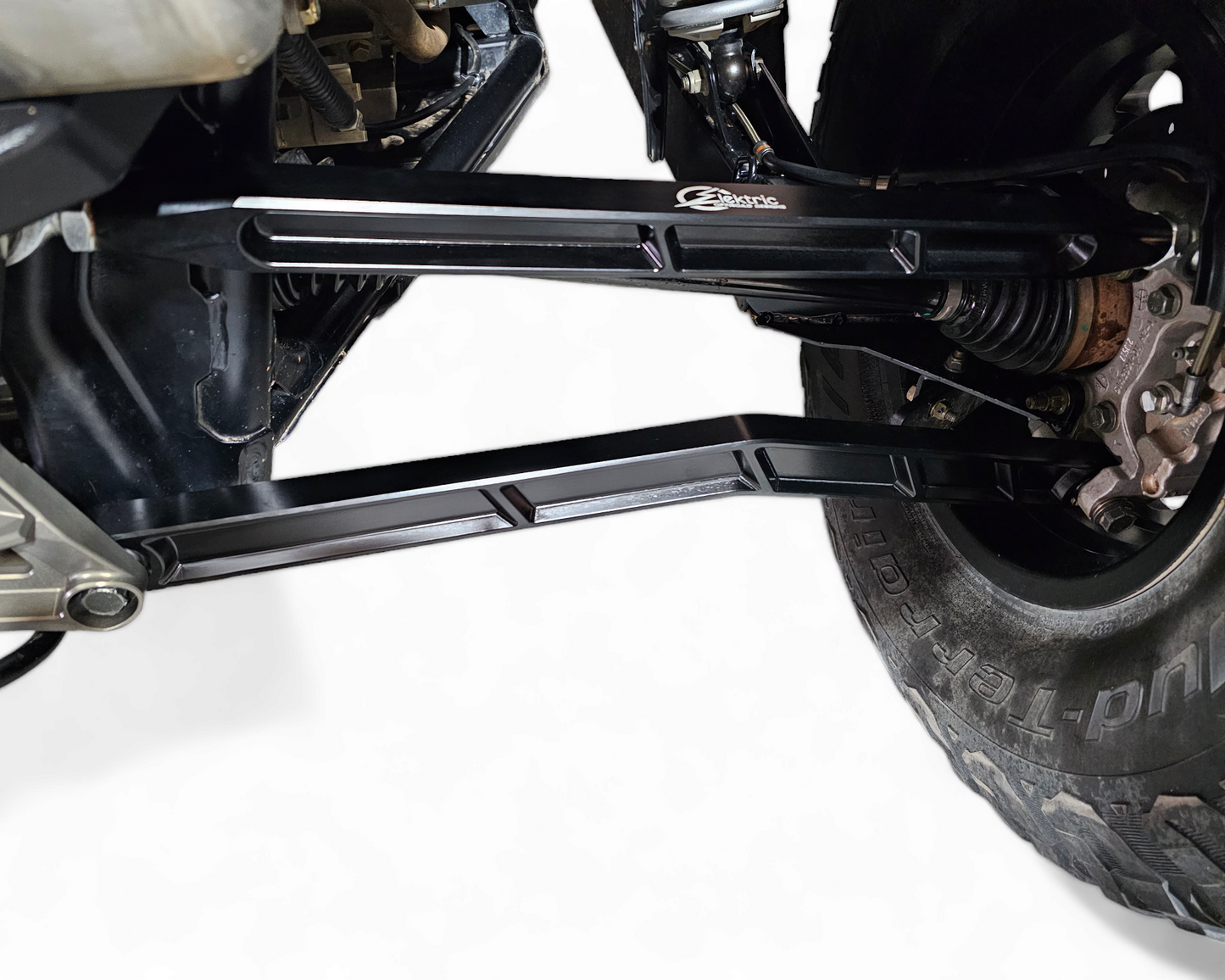 2020 to Current Polaris RZR Pro XP Radius Rods in Black Finish