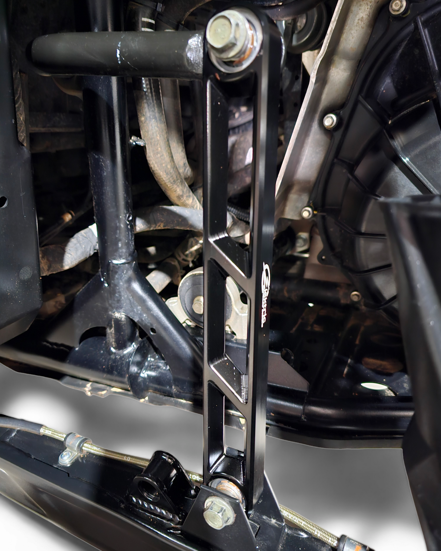 2020 to Current Polaris RZR Pro XP Rear Sway bar Link in Black Finish