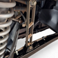 2020 to Current Polaris RZR Pro XP Rear Sway bar Link in Gun Metal Finish