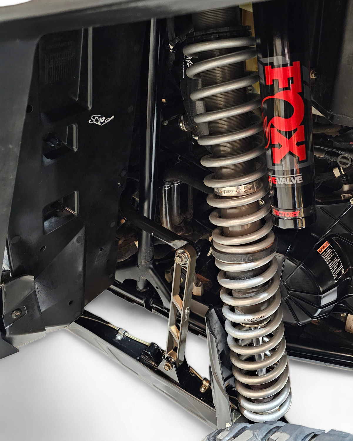 2020 to Current Polaris RZR Pro XP Rear Sway bar Link in Gun Metal Finish
