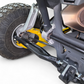 2024+ Can Am Maverick R High Clearance Adjustable Radius Rods (Anodized Black)