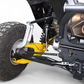 2024+ Can Am Maverick R High Clearance Adjustable Radius Rods (Anodized Black)