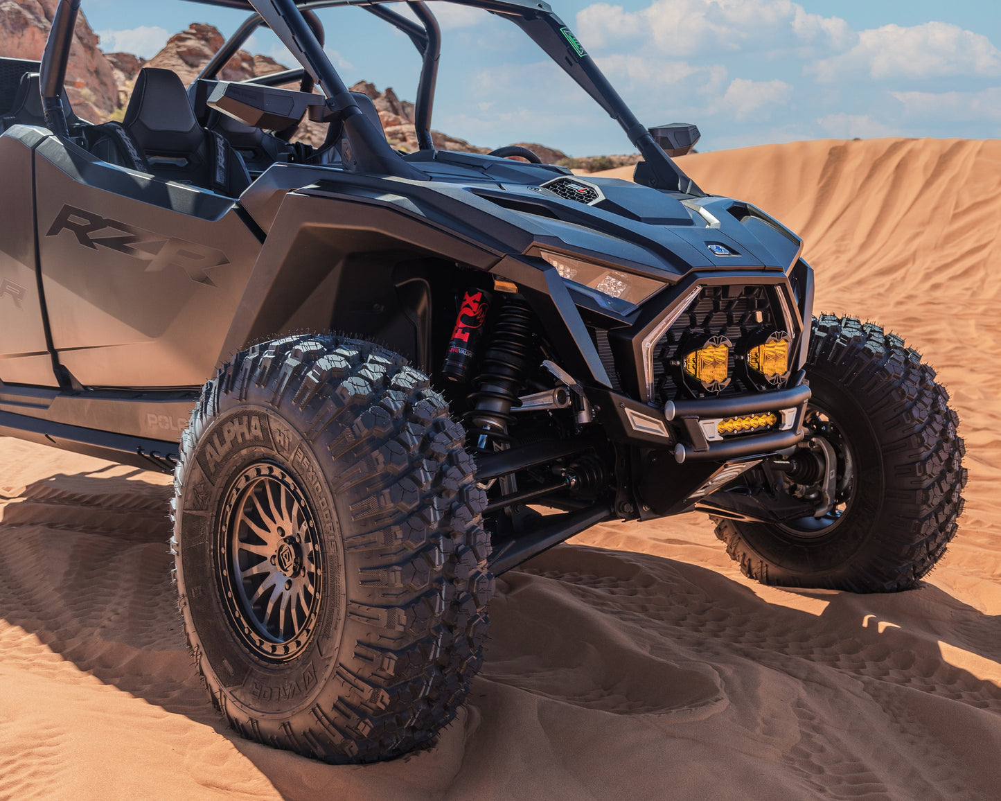2022 + Polaris Pro R, Pro S, Turbo R Amp Front Bumper