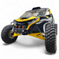 2024 + Can-Am Maverick R Amp front winch bumper