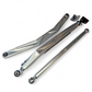 2024+ Can Am Maverick R High Clearance Adjustable Radius Rods (Anodized Clear)