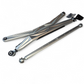 2024+ Can Am Maverick R High Clearance Adjustable Radius Rods (Anodized Clear)
