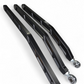 2017+ Can Am X3 Maverick Volt Billet Radius Rods Anodized Black (RS 72" Model Only)