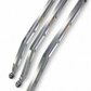 2017+ Can Am X3 Maverick Volt Billet Radius Rods Anodized Clear (RS 72" Model Only)