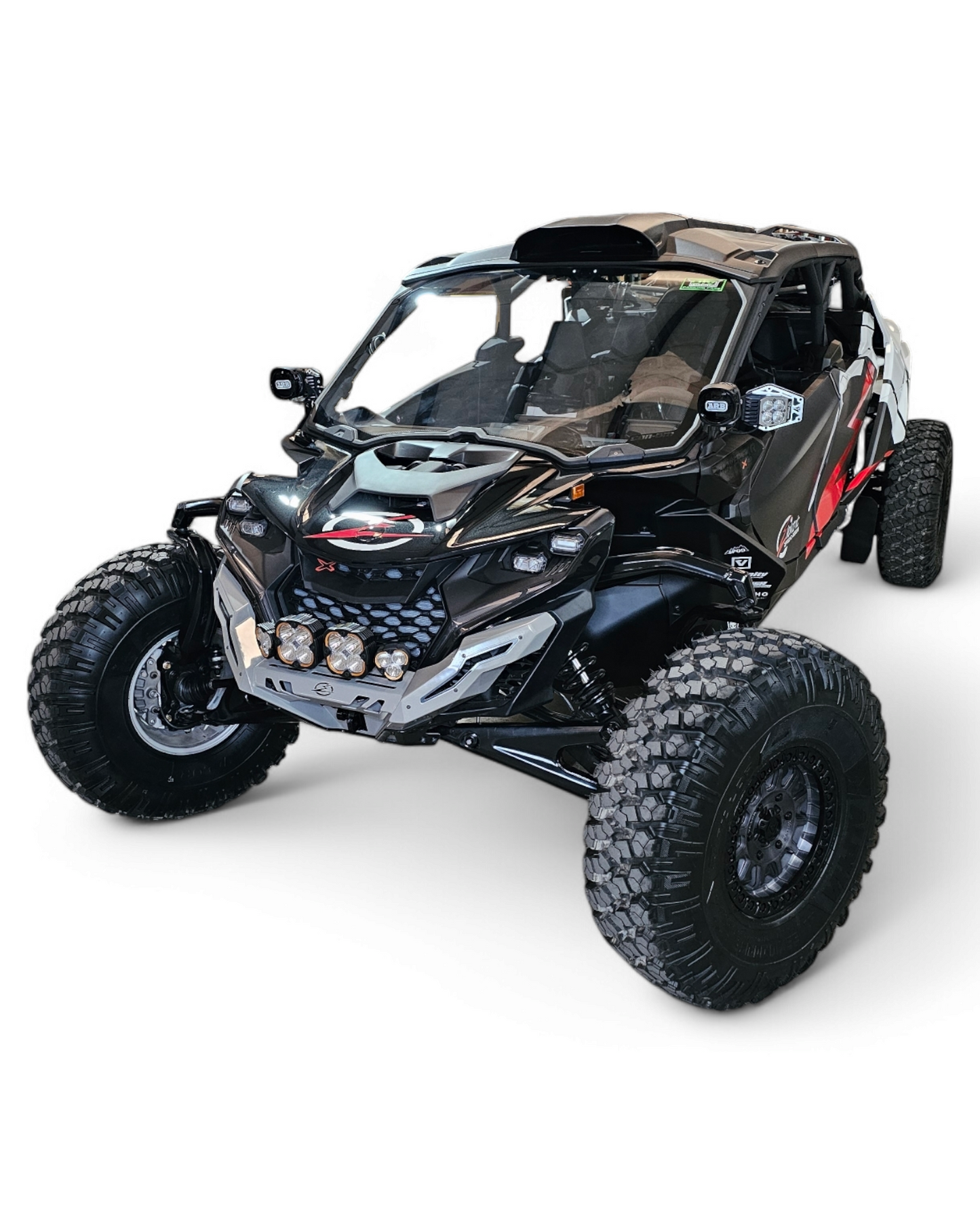 2024 to Current Maverick R Volt Front Winch Bumper