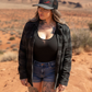 Classics 2-Tone Trucker Hat Charcoal/Black, Black/Red Elektric Logo