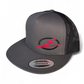 Classics 2-Tone Trucker Hat Charcoal/Black, Black/Red Elektric Logo