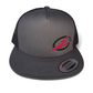 Classics 2-Tone Trucker Hat Charcoal/Black, Black/Red Elektric Logo