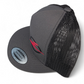 Classics 2-Tone Trucker Hat Charcoal/Black, Black/Red Elektric Logo
