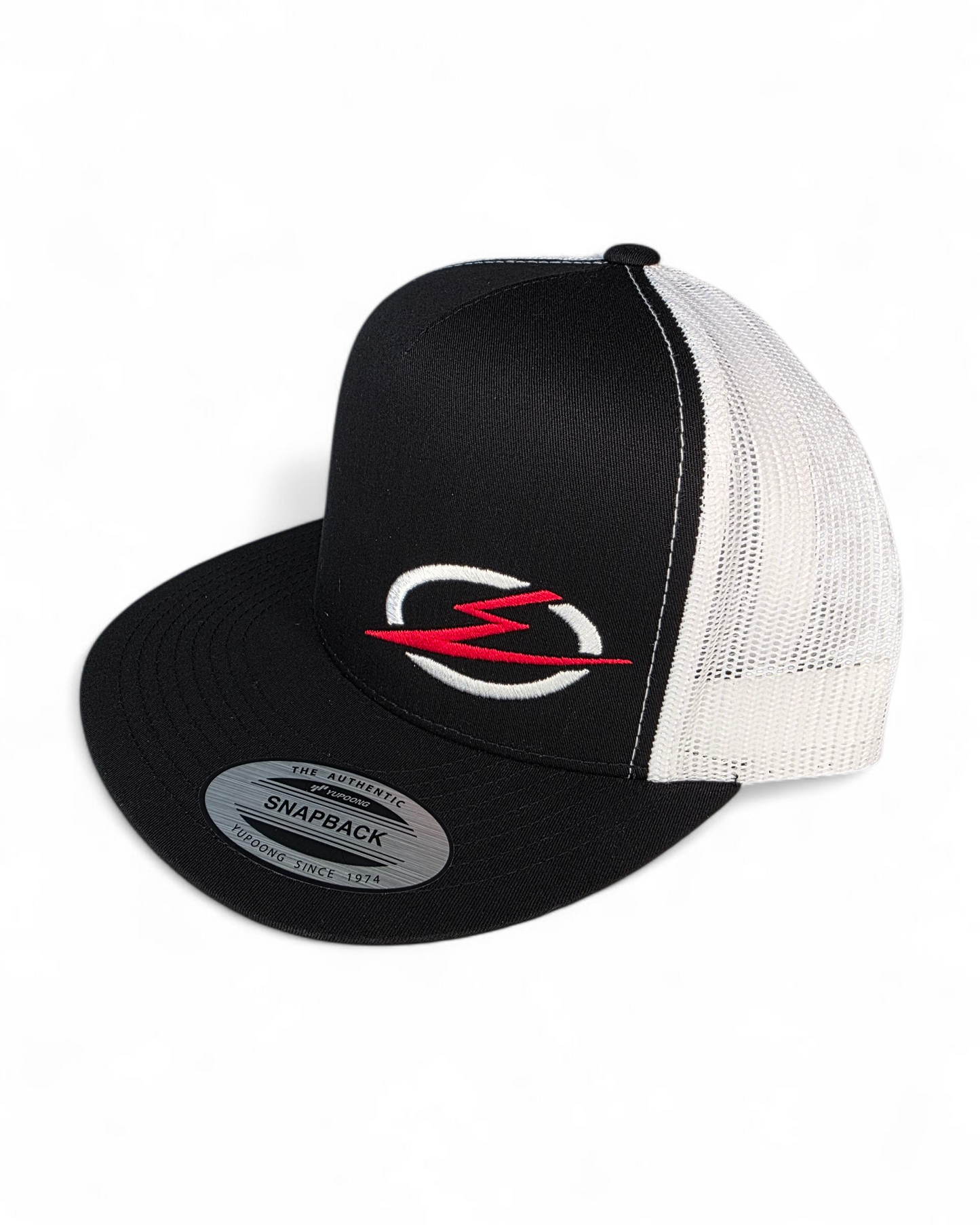 Classics 2-Tone Trucker Hat Black/White, White/Red Elektric Logo