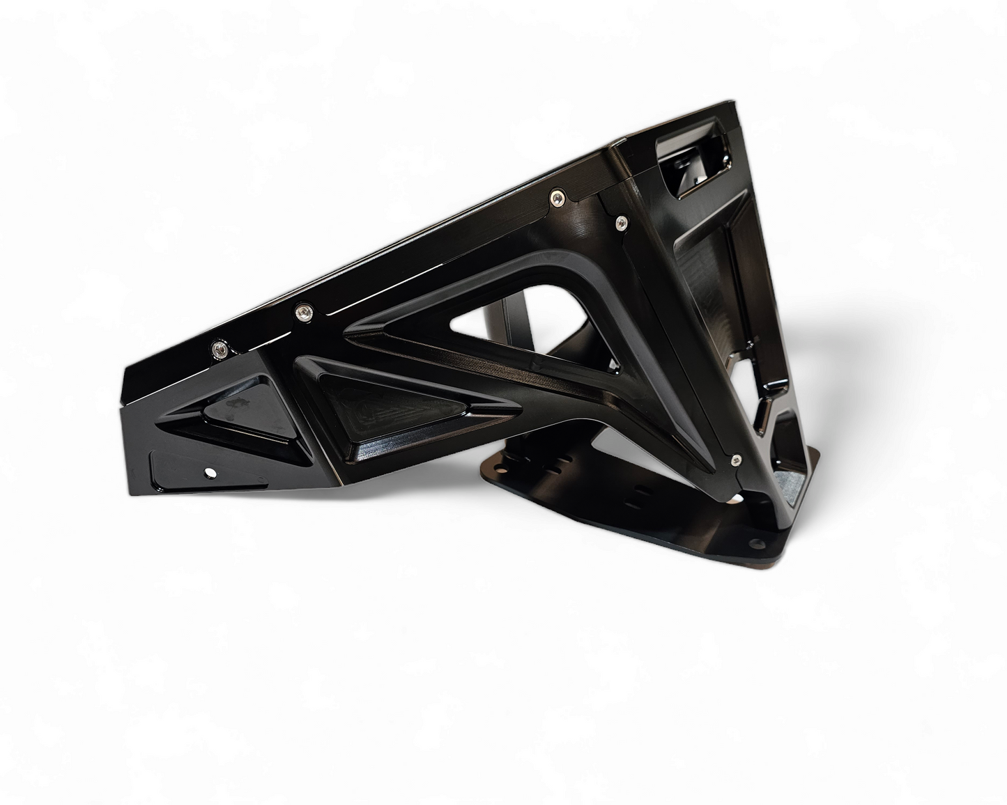 2022-2026 Polaris RZR Pro R, Pro S, Turbo R Machined Billet Front Winch Bumper (Black Anodize)