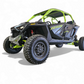 2022-2026 Polaris RZR Pro R, Pro S, Turbo R Machined Billet Front Winch Bumper (Clear Anodize)
