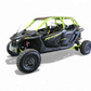 2022-2026 Polaris RZR Pro R, Pro S, Turbo R Machined Billet Front Winch Bumper (Clear Anodize)