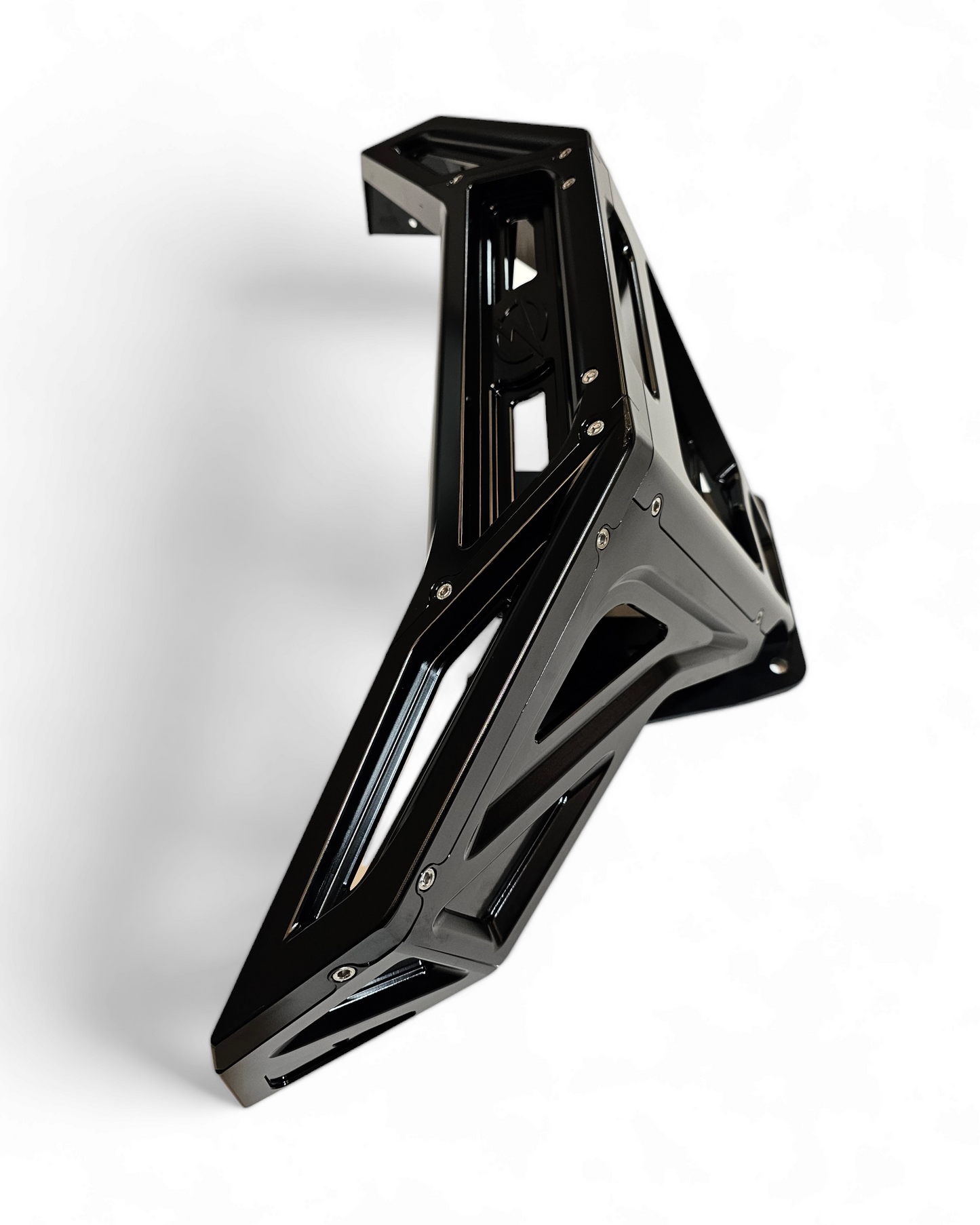 2022-2026 Polaris RZR Pro R, Pro S, Turbo R Machined Billet Front Winch Bumper (Black Anodize)