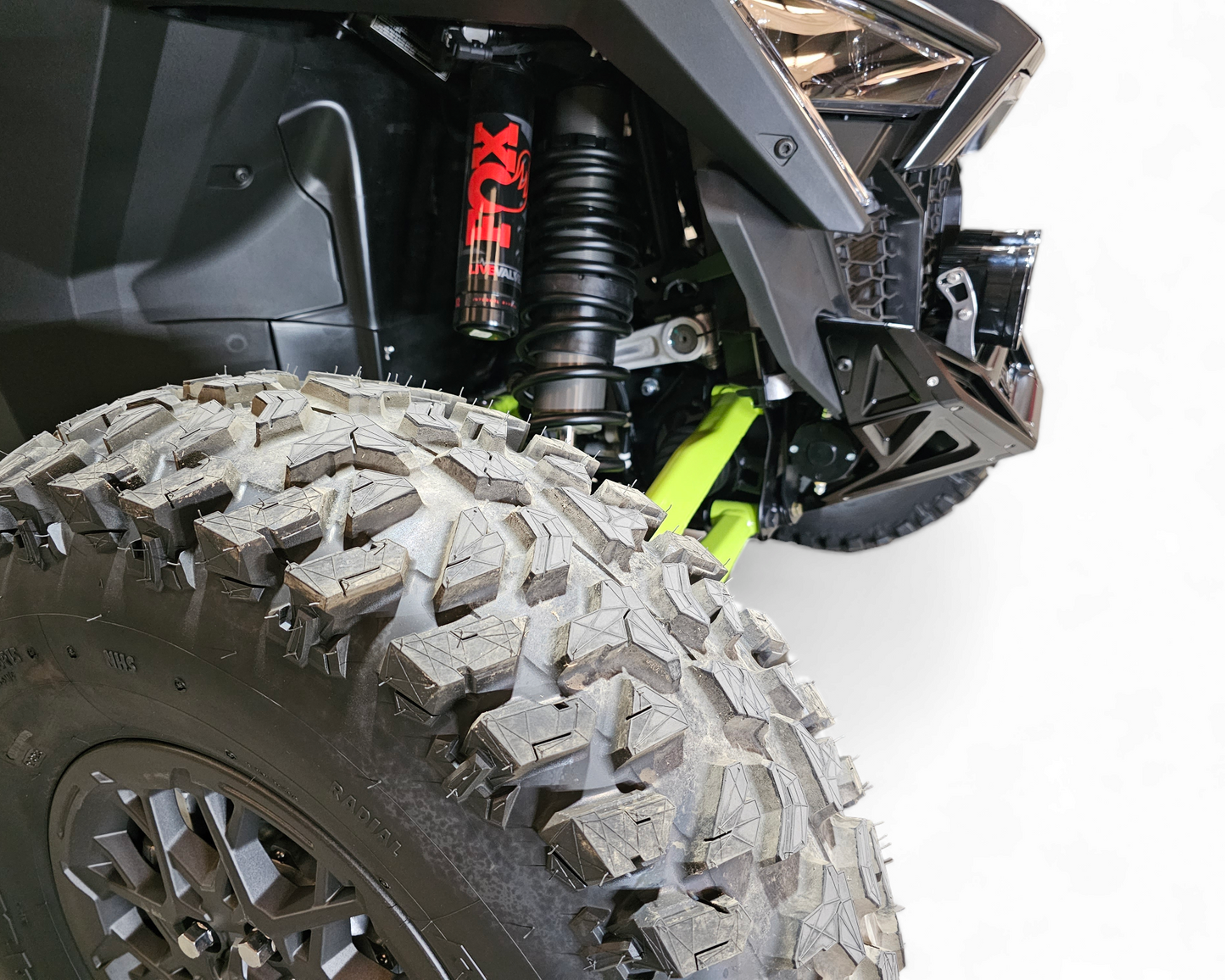 2022-2026 Polaris RZR Pro R, Pro S, Turbo R Machined Billet Front Winch Bumper (Black Anodize)