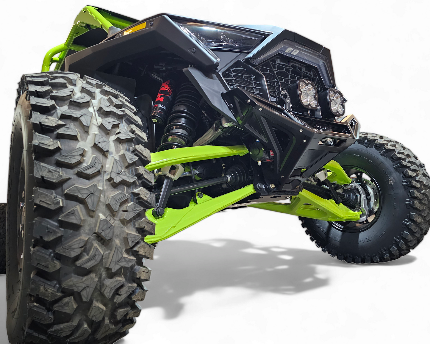 2022-2026 Polaris RZR Pro R, Pro S, Turbo R Machined Billet Front Winch Bumper (Black Anodize)