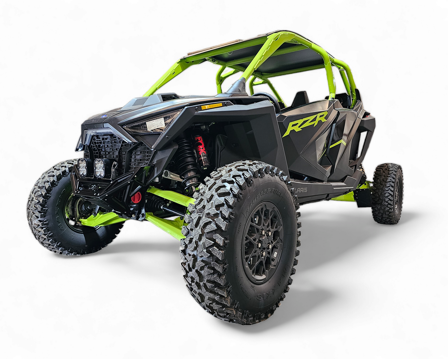 2022-2026 Polaris RZR Pro R, Pro S, Turbo R Machined Billet Front Winch Bumper (Black Anodize)