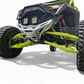 2022-2026 Polaris RZR Pro R, Pro S, Turbo R Machined Billet Front Winch Bumper (Clear Anodize)