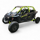 2022-2026 Polaris RZR Pro R, Pro S, Turbo R Machined Billet Front Winch Bumper (Clear Anodize)