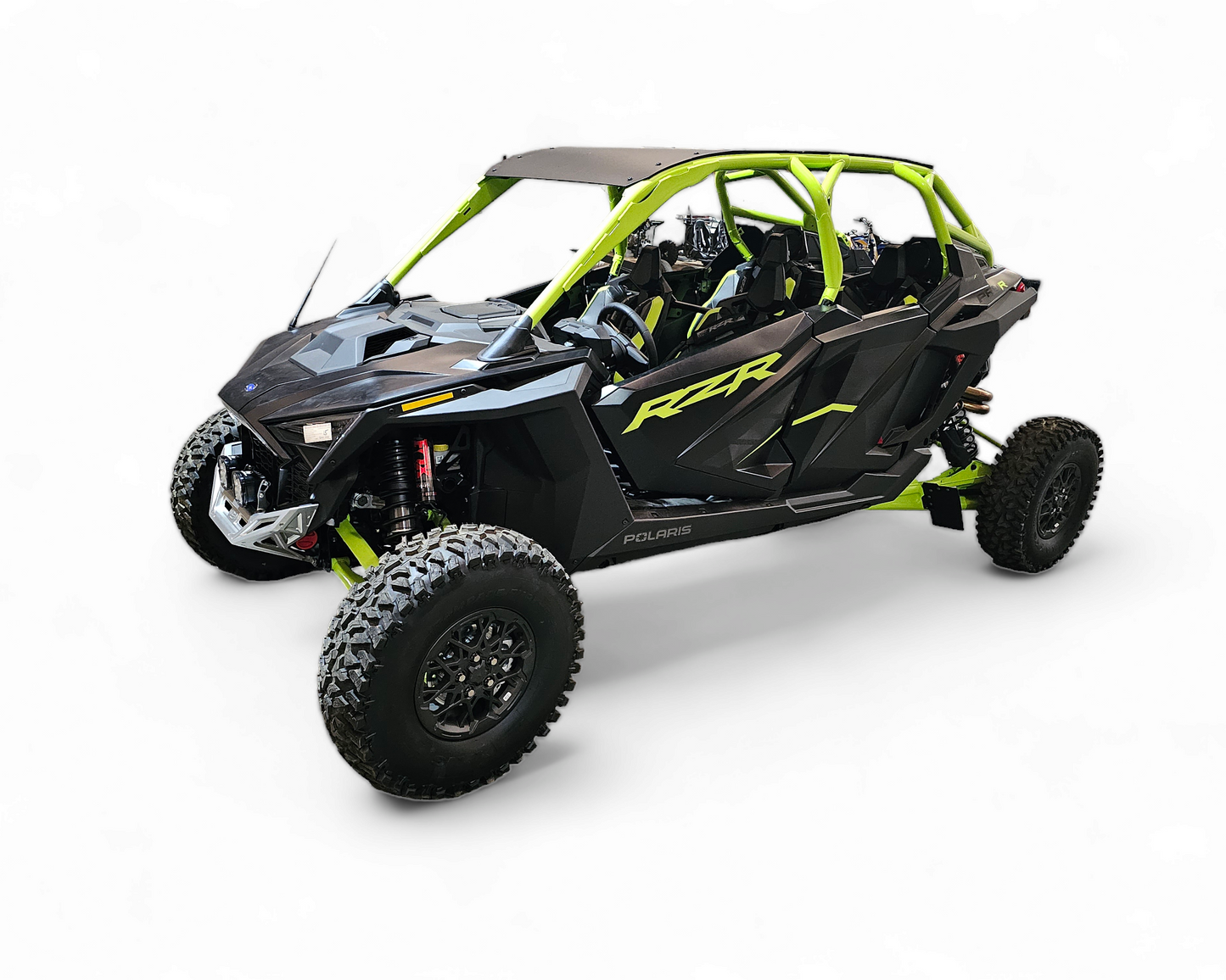 2022-2026 Polaris RZR Pro R, Pro S, Turbo R Machined Billet Front Winch Bumper (Clear Anodize)
