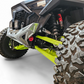 2022-2026 Polaris RZR Pro R, Pro S, Turbo R Machined Billet Front Winch Bumper (Clear Anodize)