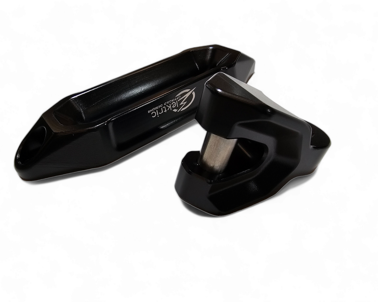 Elektric Offroad Designs UTV Winch Fairlead and Hook (Black)