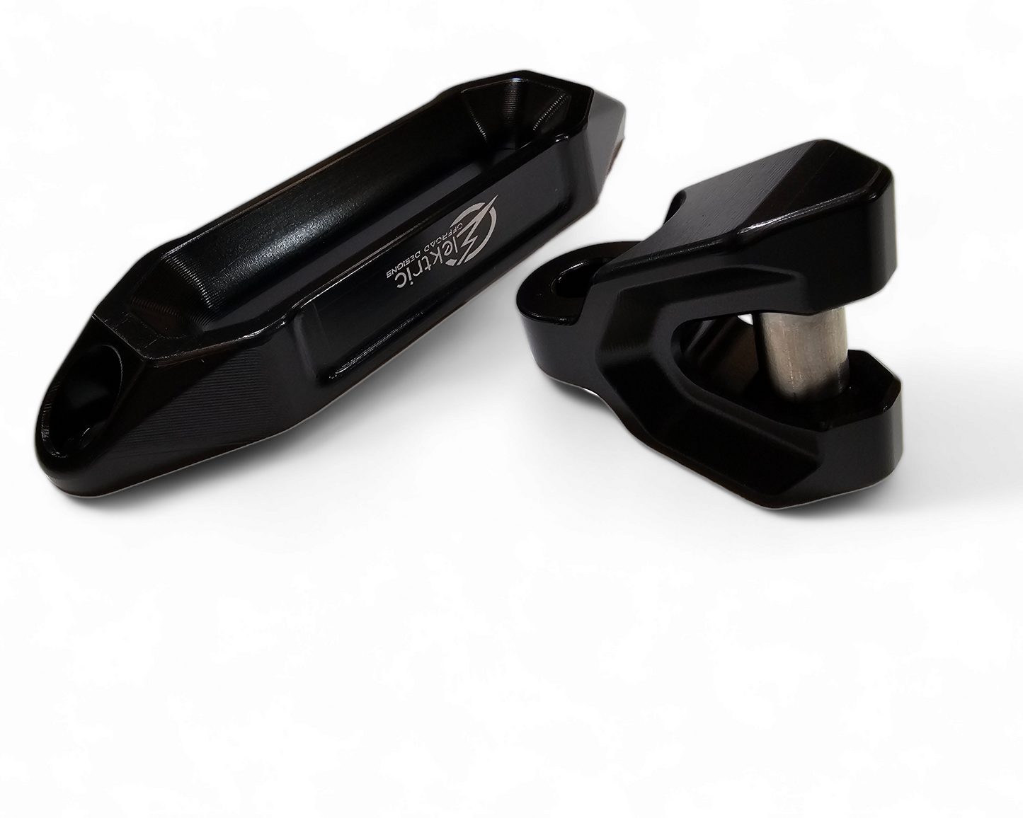 Elektric Offroad Designs UTV Winch Fairlead and Hook (Black)