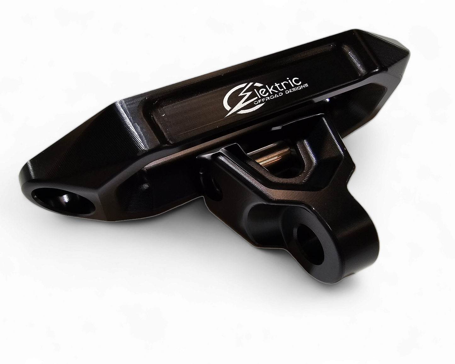 Elektric Offroad Designs UTV Winch Fairlead and Hook (Black)