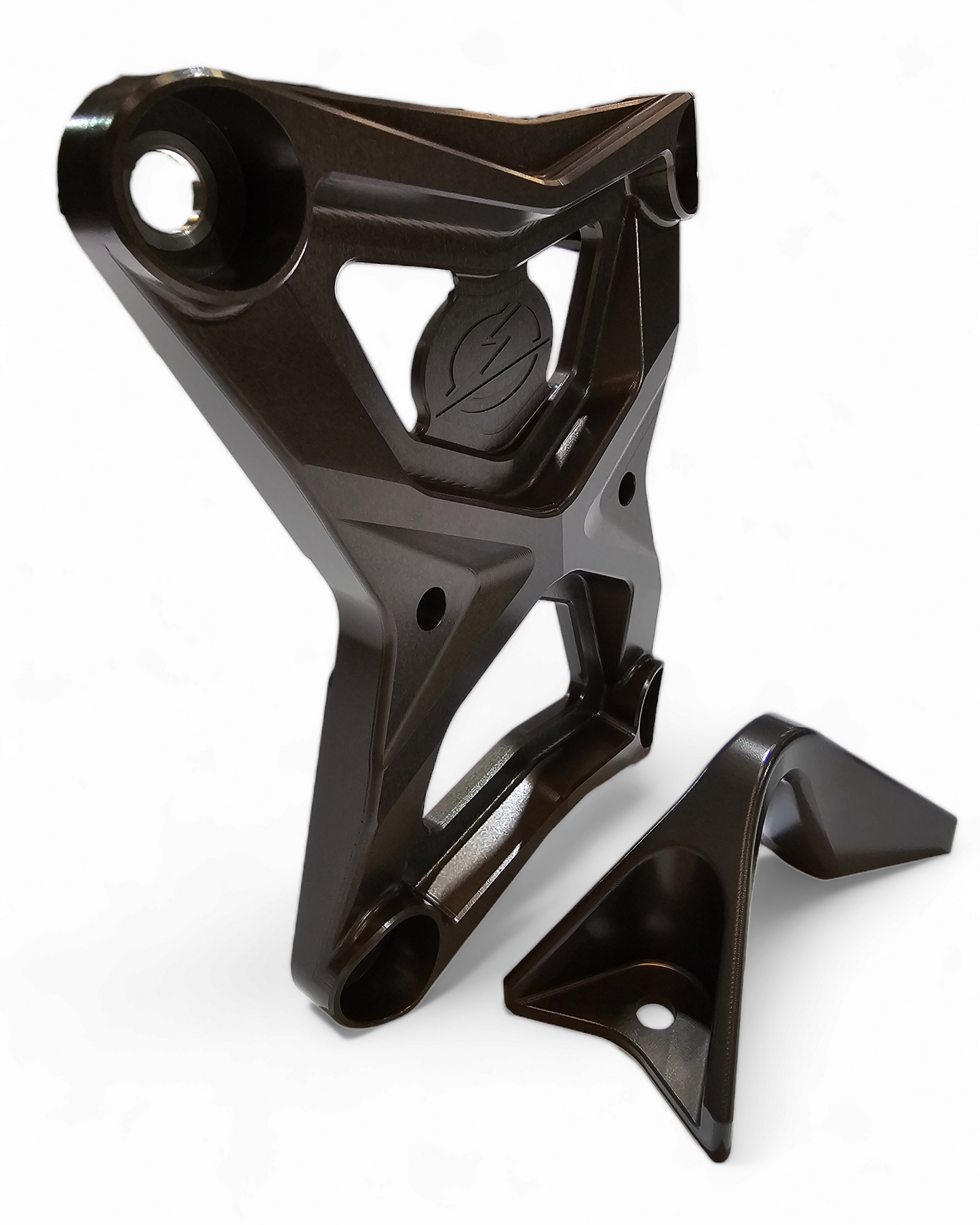 2020-2024 Polaris RZR Pro XP Radius Rod Plate with Tow Hook Gunmetal