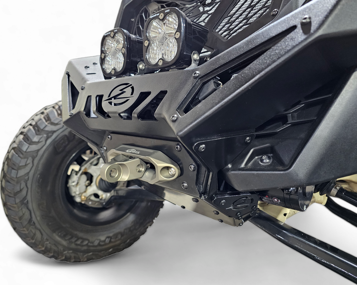 Elektric Offroad Designs UTV Winch Fairlead and Hook (Gunmetal)
