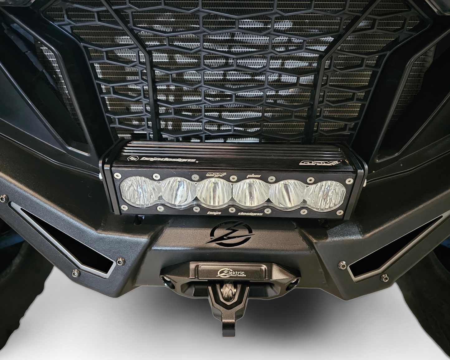 Elektric Offroad Designs UTV Winch Fairlead and Hook (Black)