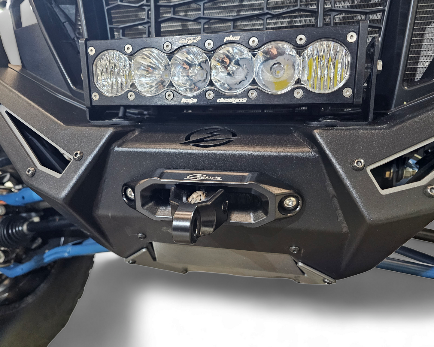 Elektric Offroad Designs UTV Winch Fairlead and Hook (Black)