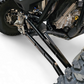 2022 to Current Polaris RZR Pro R, Pro S, Turbo R High Clearance Radius Rods in Black Finish