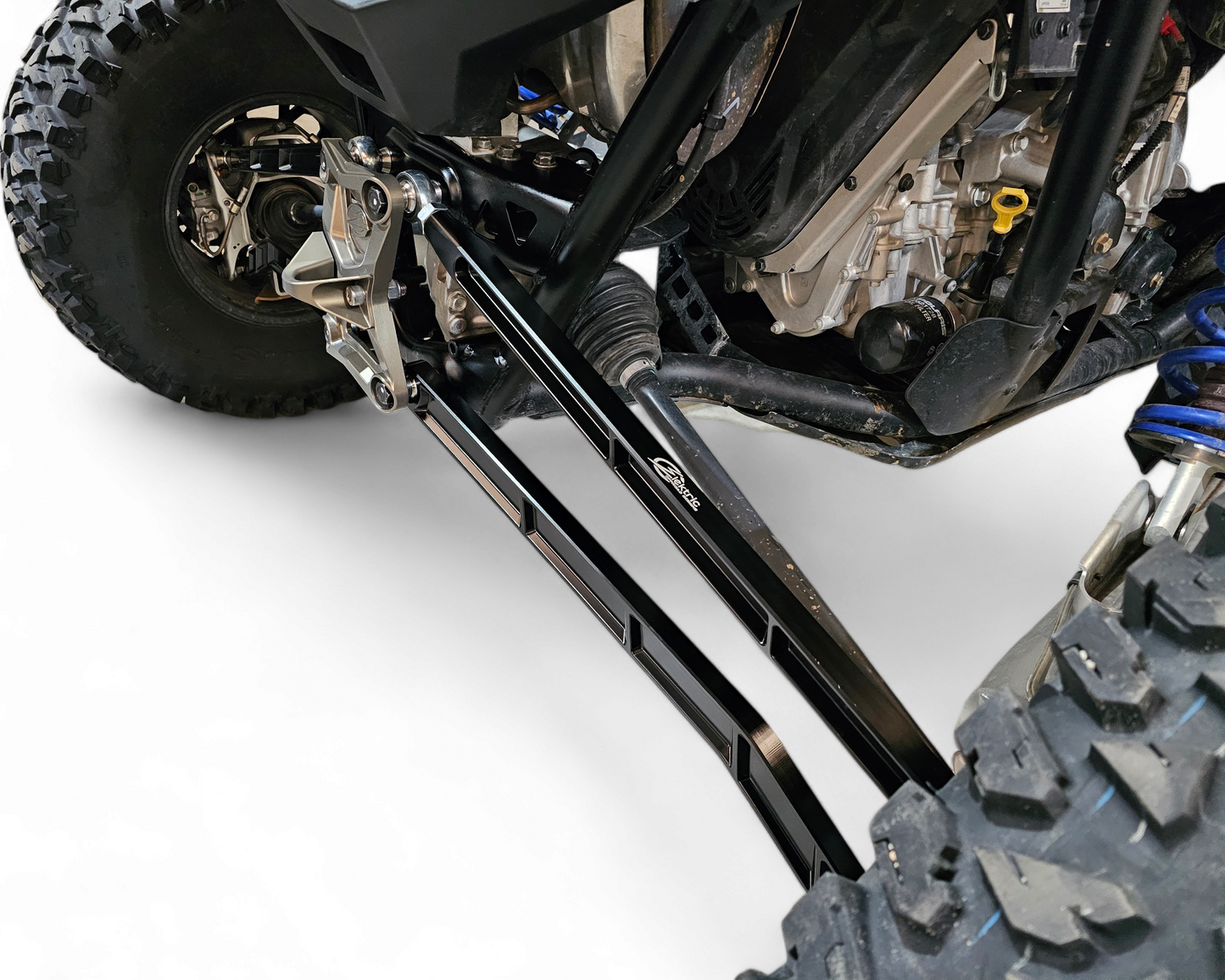 2022 to Current Polaris RZR Pro R, Pro S, Turbo R High Clearance Radius Rods in Black Finish