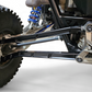 2022 to Current Polaris RZR Pro R, Pro S, Turbo R High Clearance Radius Rods in Black Finish