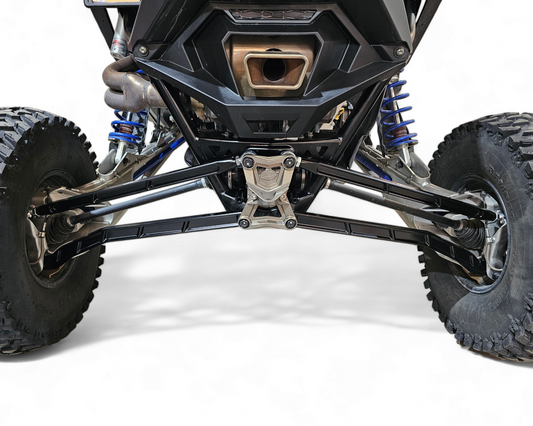 2022 to Current Polaris RZR Pro R, Pro S, Turbo R High Clearance Radius Rods in Black Finish
